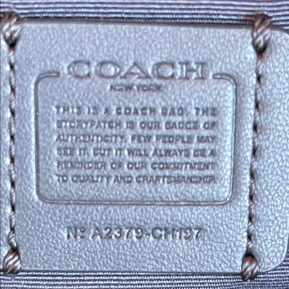 Coach Light Blue Crossbody Bag - Picture 2 of 15